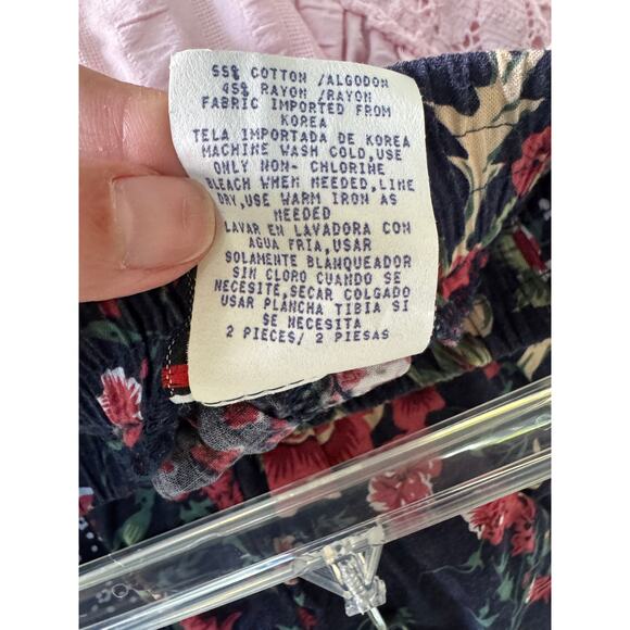 Vintage Floral Patchwork Midi Skirt - Picture 7 of 7